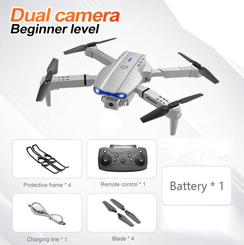 E99 Drone Quadcopter Dual Camera HD