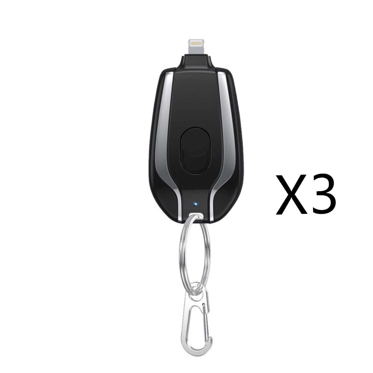 1500mAh Mini Power Emergency Keychain Charger