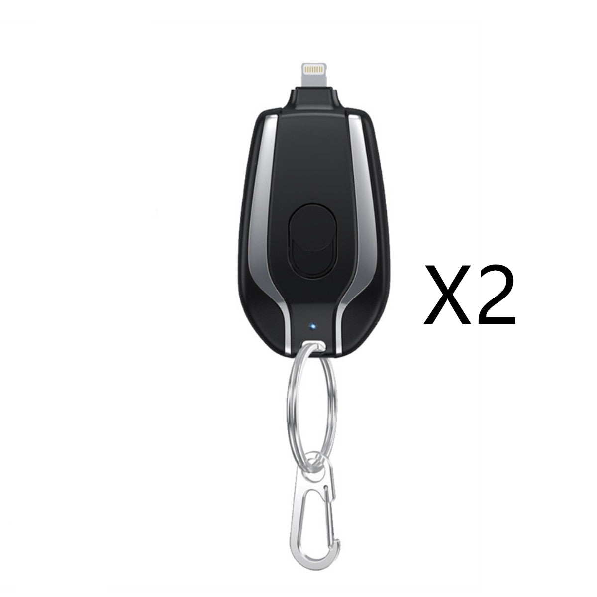1500mAh Mini Power Emergency Keychain Charger