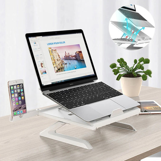 Laptop Stand with Multifunctional Folding
