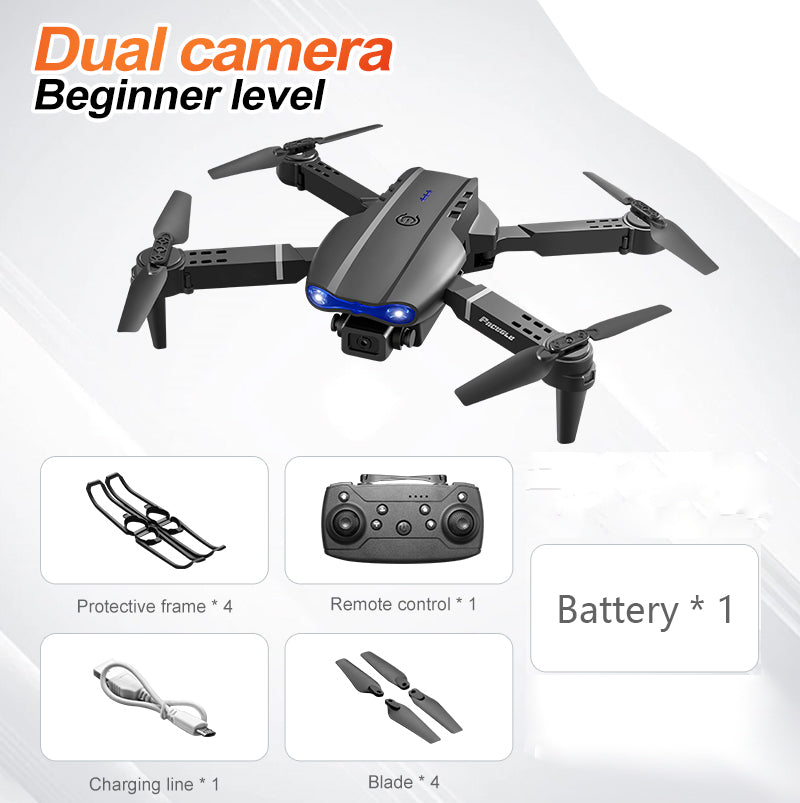 E99 Drone Quadcopter Dual Camera HD